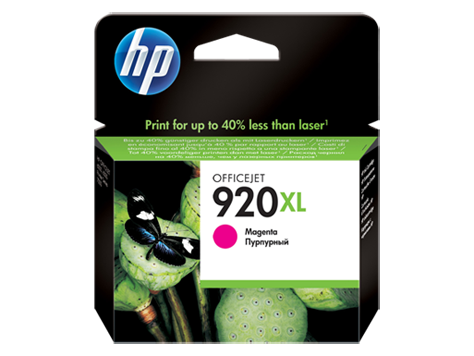 HP CD973AE Magenta Ink Cartridge №920XL