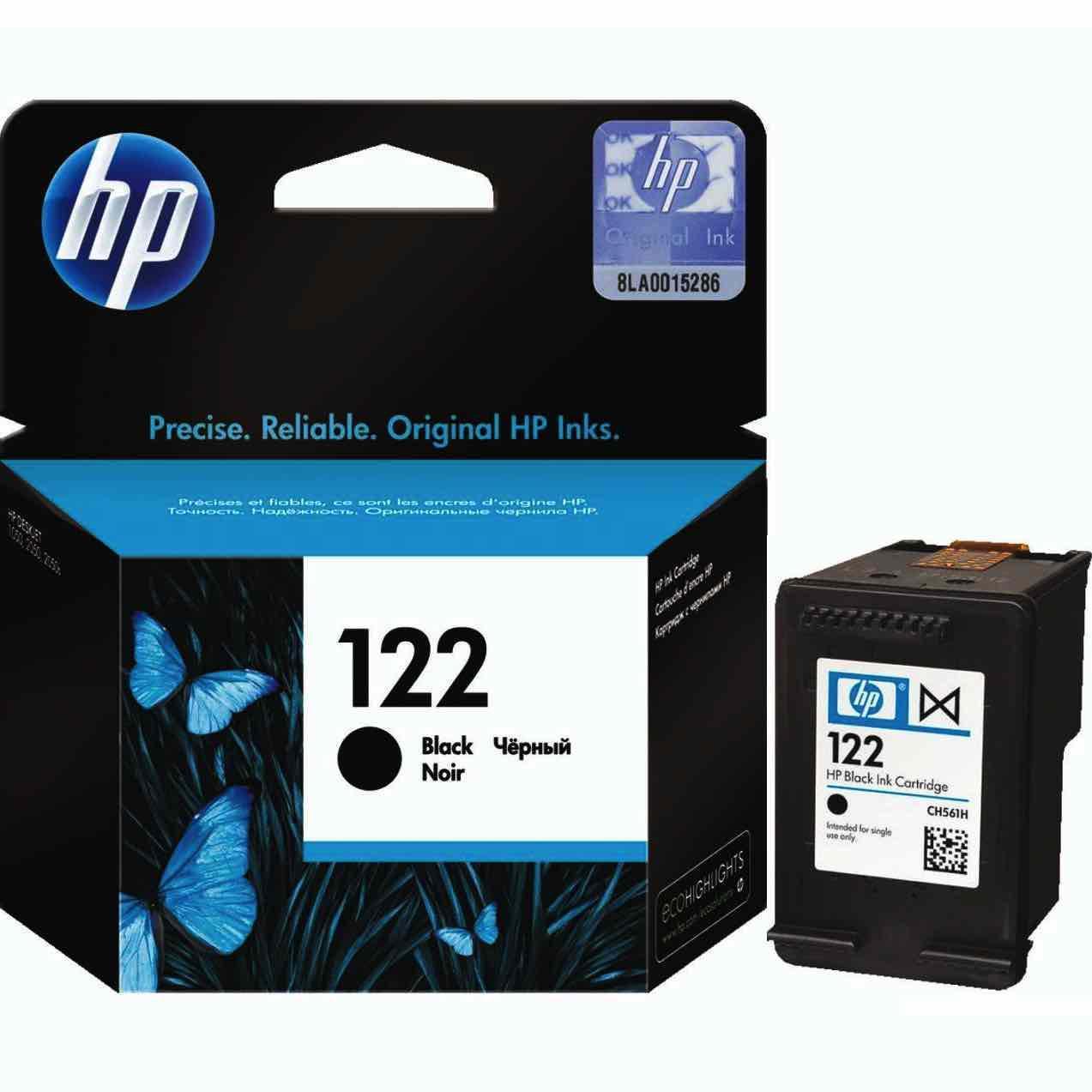 HP CH561HE Black Ink Cartridge №122