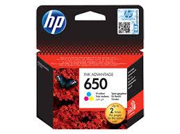 HP CZ102AE Tri-colour Ink Cartridge №650