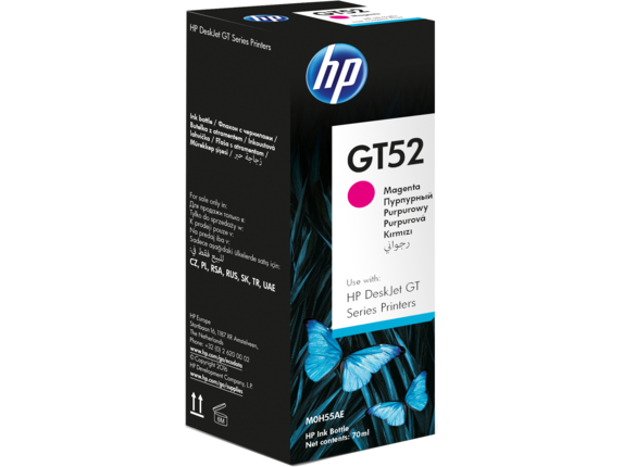 HP M0H55AE GT52 Magenta Original Ink Bottle