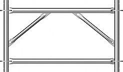 Несущая рама TG 60 начальная рама; без наконечников горячеоцинкованная сталь (0.71 x 1.09)