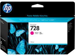 HP F9J66A 728 130-ml Magenta Ink Crtg