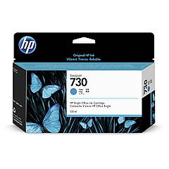 HP P2V62A 730 Cyan Ink Cartridge for