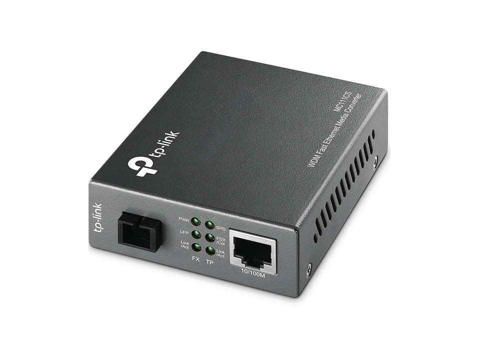 Оптический медиаконвертер WDM Tp-Link MC111CS <100BASE-TX to 100BASE-FX