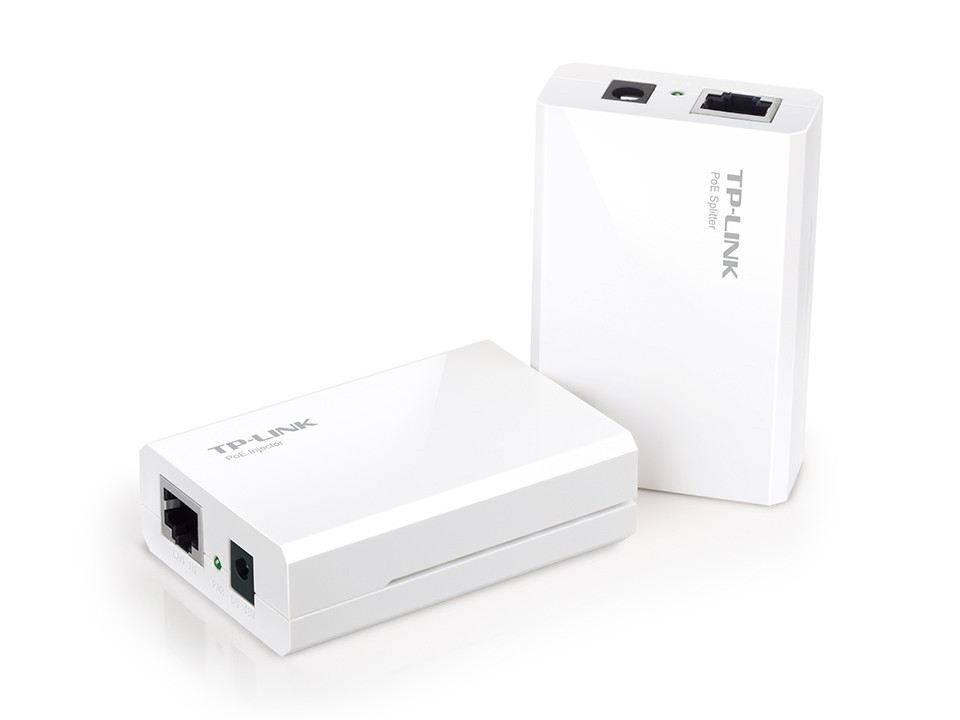 Комплект PoE инжектор + разветвитель Tp-Link TL-PoE200