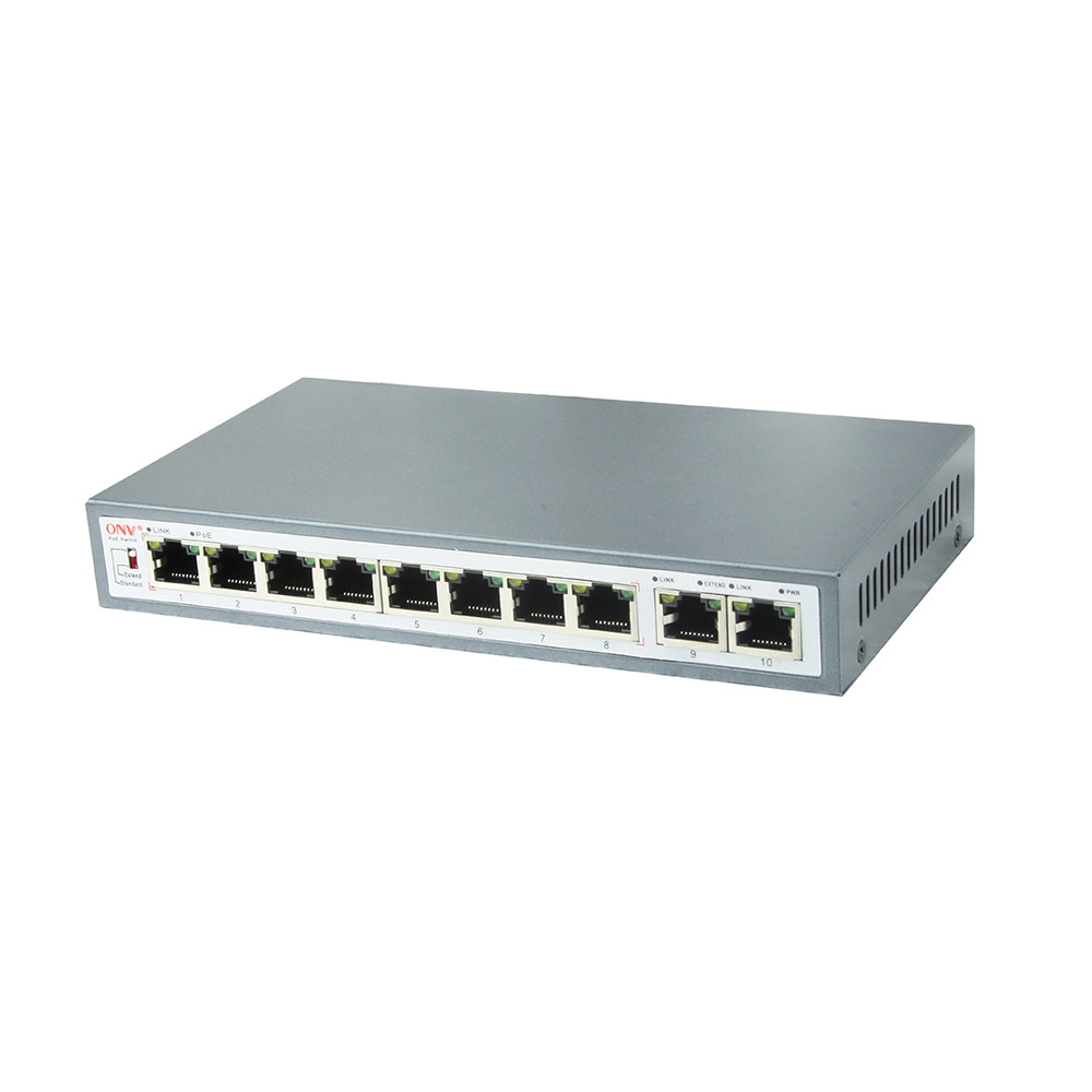 Коммутатор PoE 8-портовый ONV POE31108PL