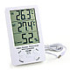 Электронный  термометр, гигрометр, часы MAX-MIN TA298, фото 2