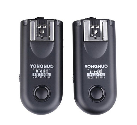 YONGNUO RF-603N I/II/III Комплект Радио-синхронизаторов на Nikon (1+1), фото 2
