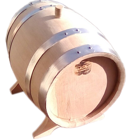 Бочка дубовая 5 литров обжиг сильный