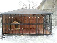 Вольер для азиатской овчарки, вольер для Алабая