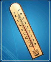 Термометр бытовой сувенирный Д-7 (-20...+50) ц.д.1, основание-дерево, 250х46мм