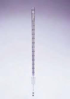 Термометр спиртовой (-10+250*С) шлиф 14/23 (Quickfit)