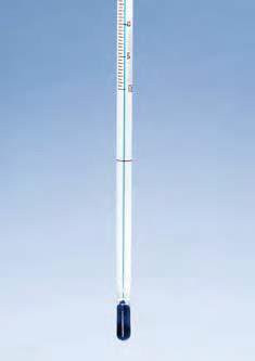 Термометр технический (-10..+50) прямой, (орг.нап), ц.д.0,5, длина 305 мм, частично погружаемый на 76 мм (MBL)