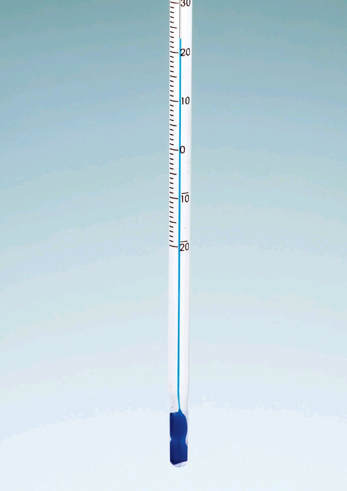 Термометр технический (-10..+300) прямой, (орг.нап), ц.д.1, длина 305 мм, полностью погружаемый (MBL)