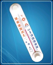 Термометр бытовой оконный ТБ-3-М1 исп.11 (-50...+50) ц.д.1, основание-пластмасса, крепление-липучка