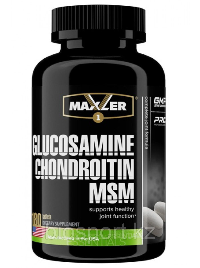 Maxler, Glucosamine Chondroitin MSM, 180 таб