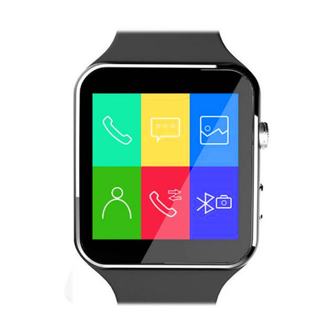 Умные часы Smart Watch с SIM-картой и камерой X6 (Черный) - фото 5 - id-p65155040