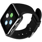 Умные часы Smart Watch с SIM-картой и камерой X6 (Черный), фото 7