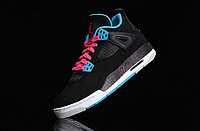 Кроссовки Air Jordan 4(IV) Retro Black Blue Pink (36-46), фото 8