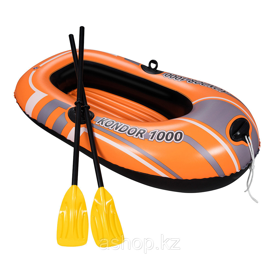Лодка гребная надувная плоскодонная Bestway Hydro-Force Raft, Грузоподъемность: 80кг, Вместимость: 1 чел., Кол