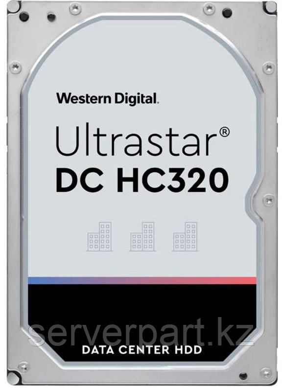Жесткий диск WD Ultrastar 8TB 7.2K SATA  3.5" (HUS728T8TALE6L4 (0B36404))
