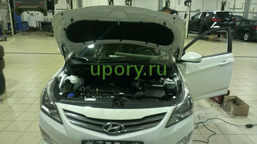 Упоры (амортизаторы) капота для Hyundai Solaris, фото 2