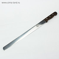 Нож для бисквита с крупными зубцами, рабочая поверхность 35 см
