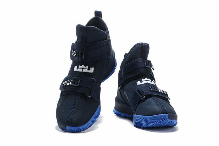 Баскетбольные кроссовки Nike LeBron Soldier 13 ( XIII ) "Blue" From Lebron James - фото 2 - id-p65168820