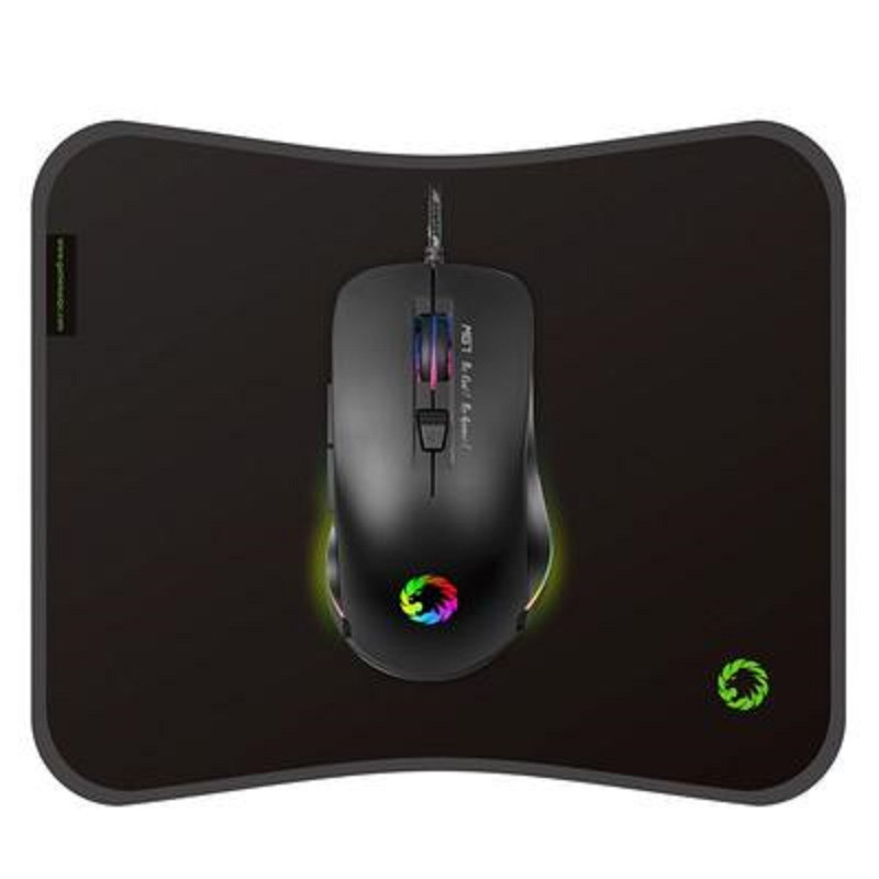 Мышь игровая GameMax MG7 + коврик <Optical mouse, USB 2.0, 1.5 m, Pad 124x68x39 mm>