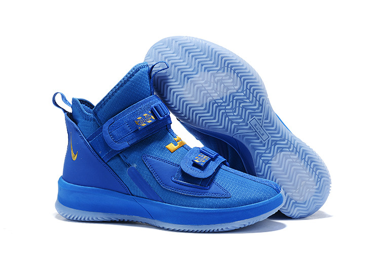 Баскетбольные кроссовки Nike LeBron Soldier 13 ( XIII ) "Blue" From Lebron James 