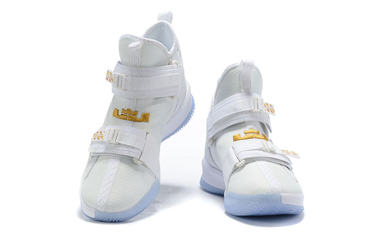 Баскетбольные кроссовки Nike LeBron Soldier 13 ( XIII ) "White" From Lebron James - фото 3 - id-p65168898