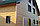 Металлосайдинг бревно Block House Блок хаус золотой дуб, фото 10