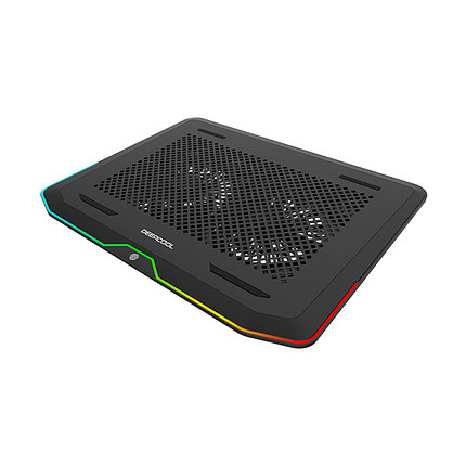Охлаждающая подставка для ноутбука Deepcool N80 RGB 17", фото 2