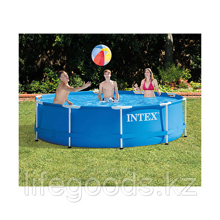 Каркасный бассейн 305х76 см с фильтр-насосом, Intex 28202NP, фото 1