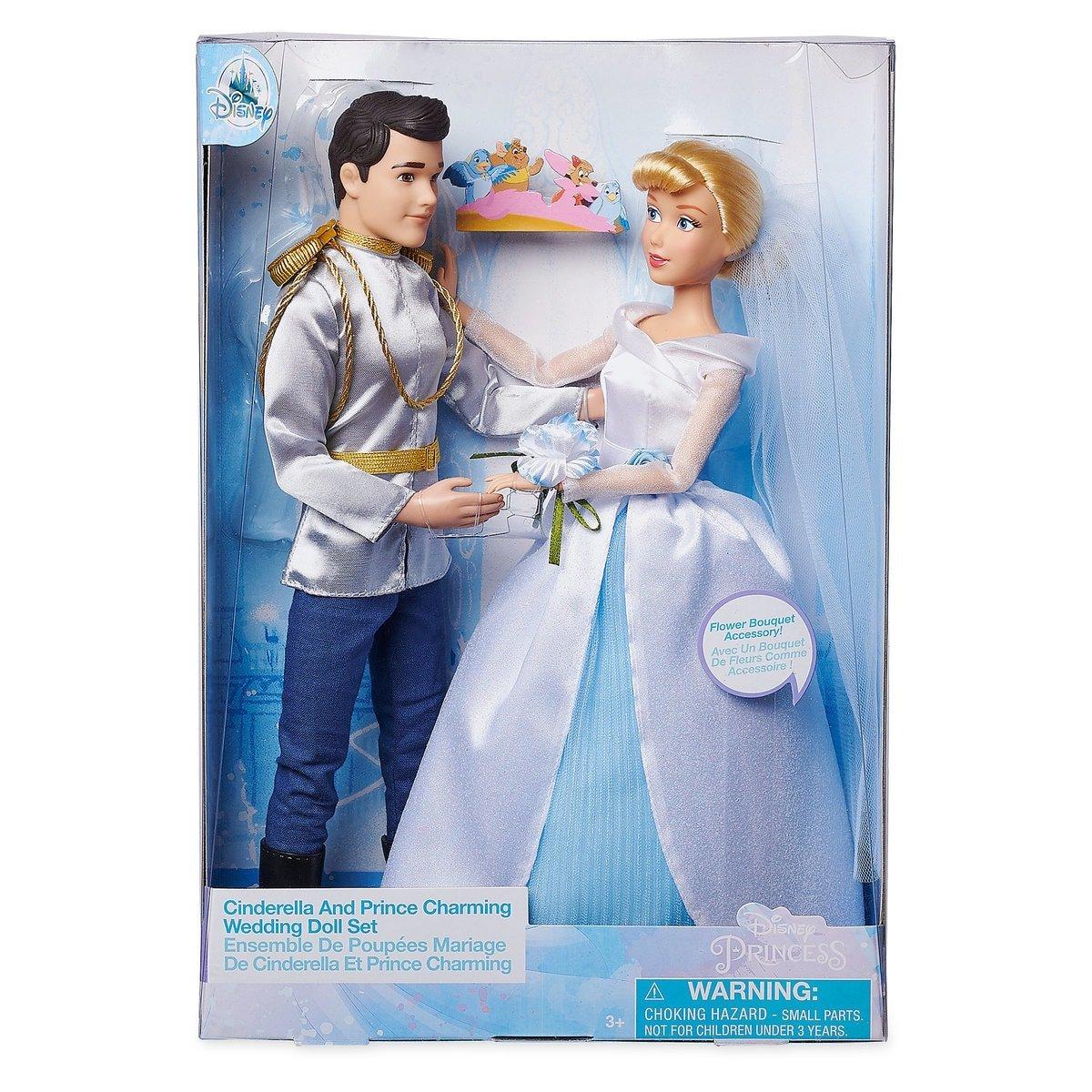 Disney Набор коллекционных кукол "Свадьба" Золушка и Очаровательный принц