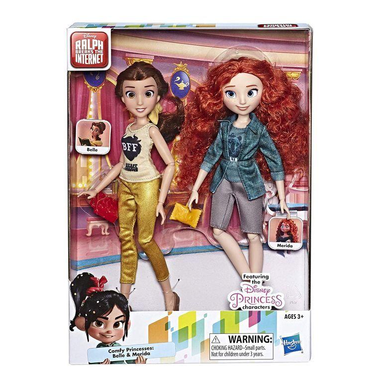 Hasbro "Ральф против Интернета" Набор Кукол Бель и Мерида, в удобной одежде