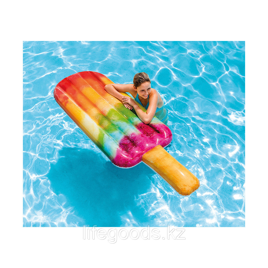 Надувной пляжный матрас Cool Me Down Popsicle 191х76 см, Intex 58766EU - фото 1 - id-p65173062
