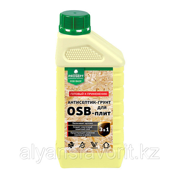 PROSEPT OSB - антисептик-грунт для OSB- плит. 1 литр.РФ