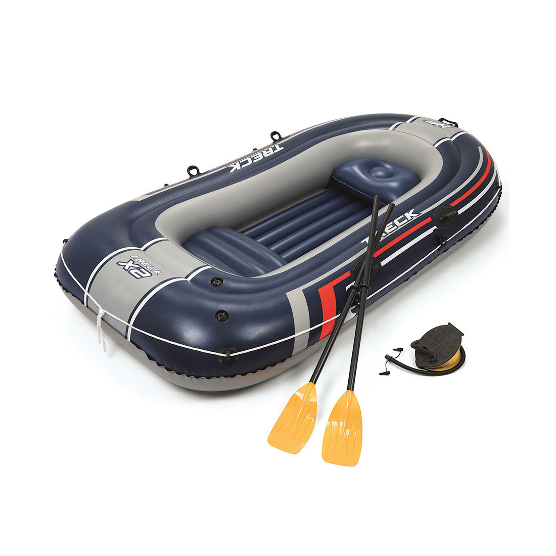 Лодка гребная надувная плоскодонная Bestway Hydro-Force, Грузоподъемность: 225кг, Вместимость: 2 чел., Кол-во