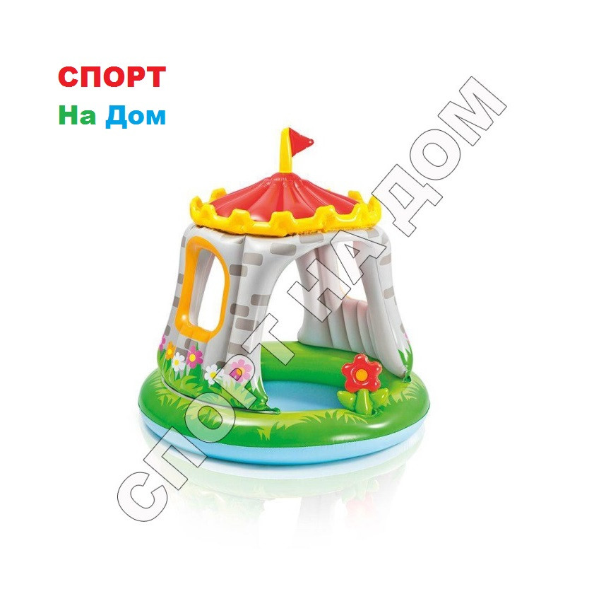 Детский надувной бассейн с навесом Intex 57122