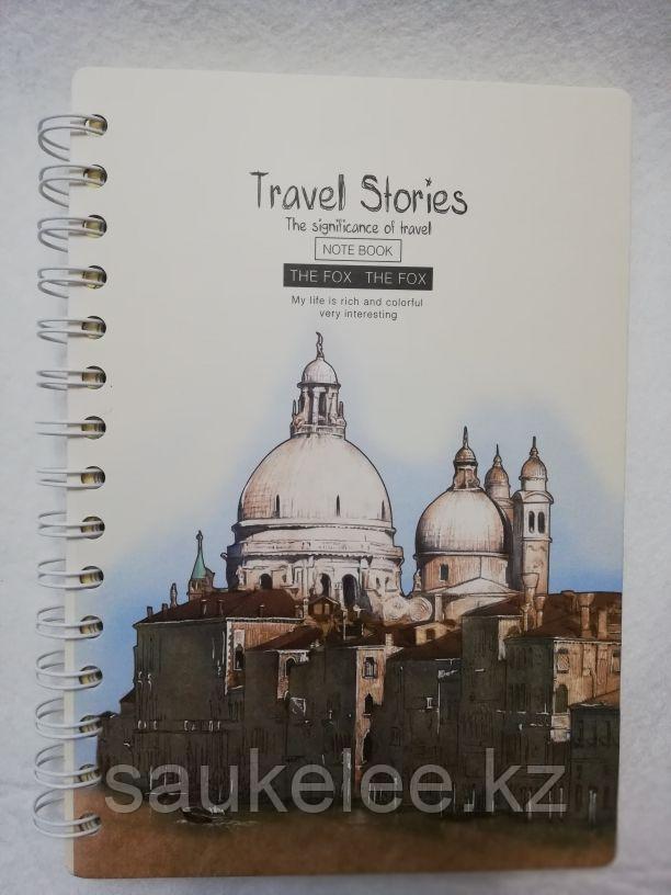 Блокнот на спирали А5, Note Book серия"Travel Stories" - фото 1 - id-p65188217