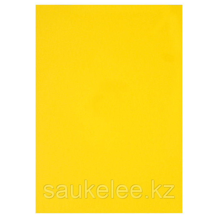 Бумага офисная цветная А4 желтая 100 листов 80 грамм - фото 1 - id-p65188238