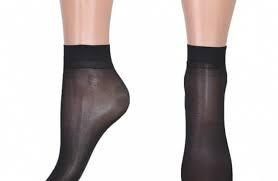 Носки капроновые цвет черный