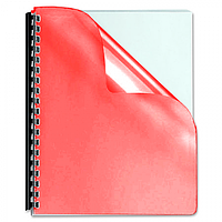 Обложка для переплёта Binding Cover, 210*297, А4 формата, 200 мкр., пластиковая, красного цвета