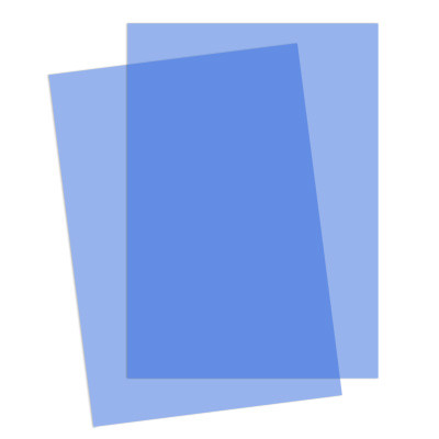Обложка для переплёта Binding Cover, 210*297, А4 формата, 200 мкр., пластиковая, синяя - фото 1 - id-p65188696