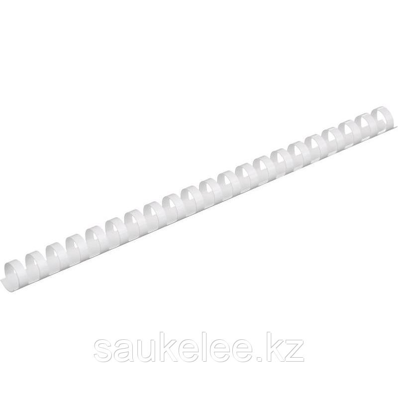 Пружина пластиковая для переплета 10 мм белого цвета - фото 1 - id-p65188811