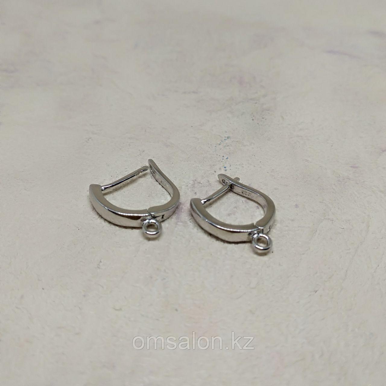 Швензы из серебра, закрытые, 13*12мм