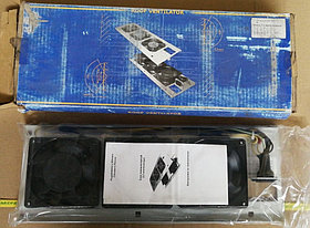 Вентиляторная панель, 3 x 12 см, цвет Серый