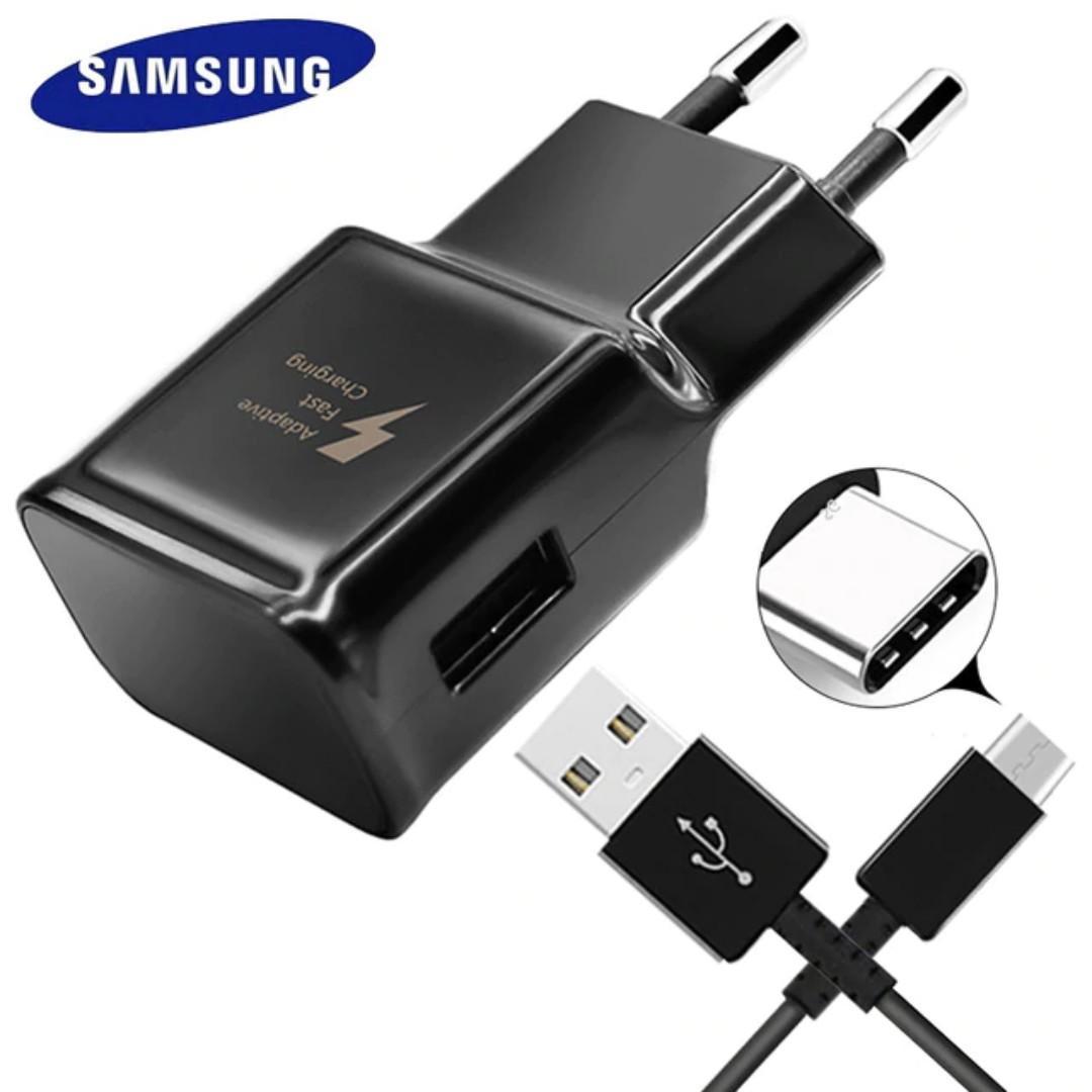 Сетевой адаптер питания Samsung Travel Adapter Type-C (черный)