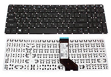 Клавиатура для ноутбука Acer Aspire E5-522 E5-522G E5-573 E5-573G, RU, без рамки, черная